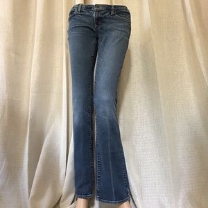Abercrombie & Fitch Dark Wash Jeans Size 0